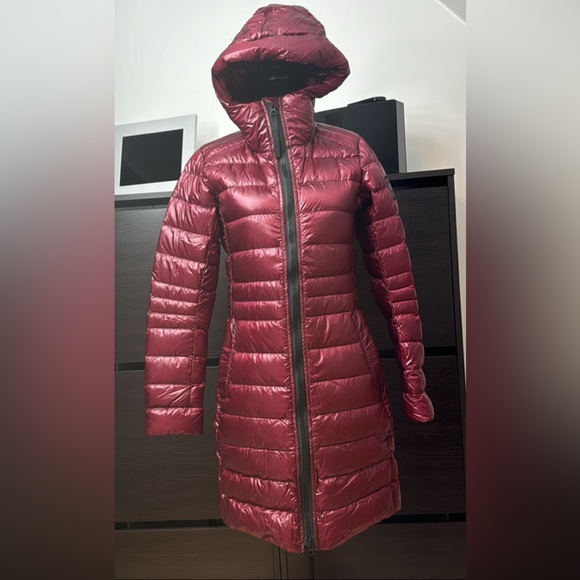 Canada Goose Cypress Hooded Jacket with Black Logo - Picture 2 of 13